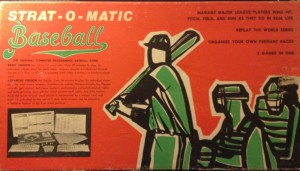 1970s Strat-O-Matic Baseball Game