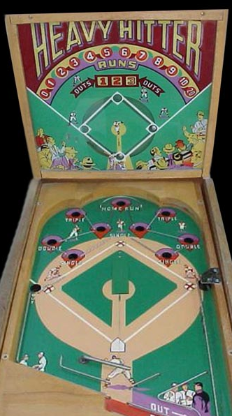 MLB Wooden Pinball Baseball