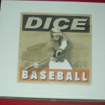 Dice Baseball Game Box