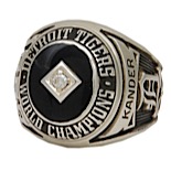 Detroit Tigers Championship Ring